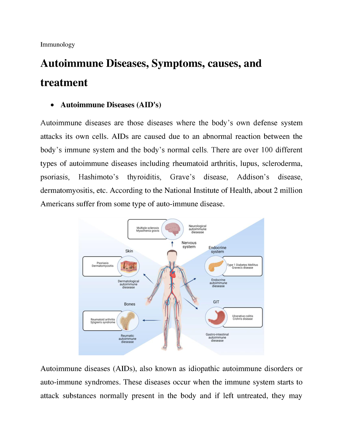 is autoimmune deficiency aids