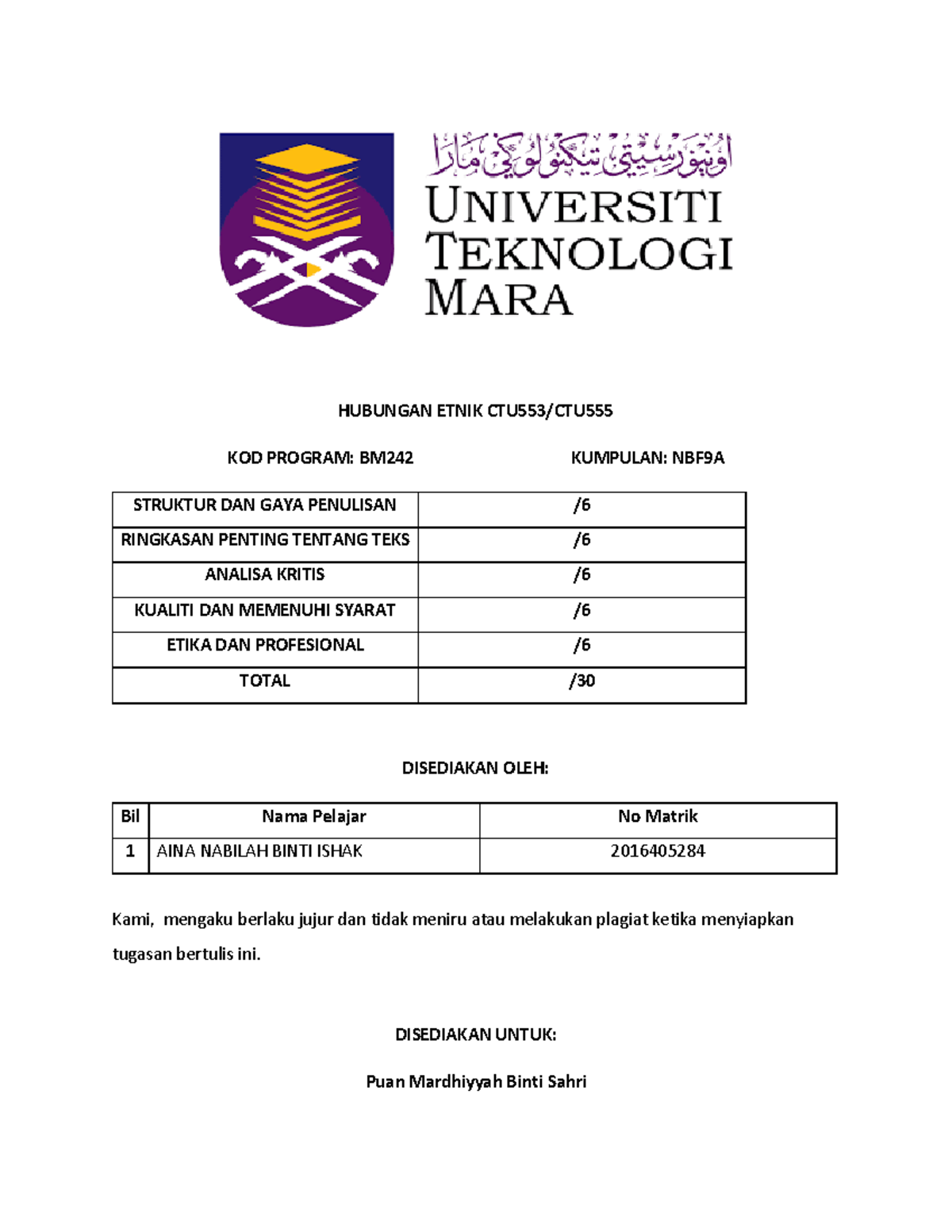 Artikel Review Perkembangan Etnik Dalam Perlembagaan Persekutuan Studocu