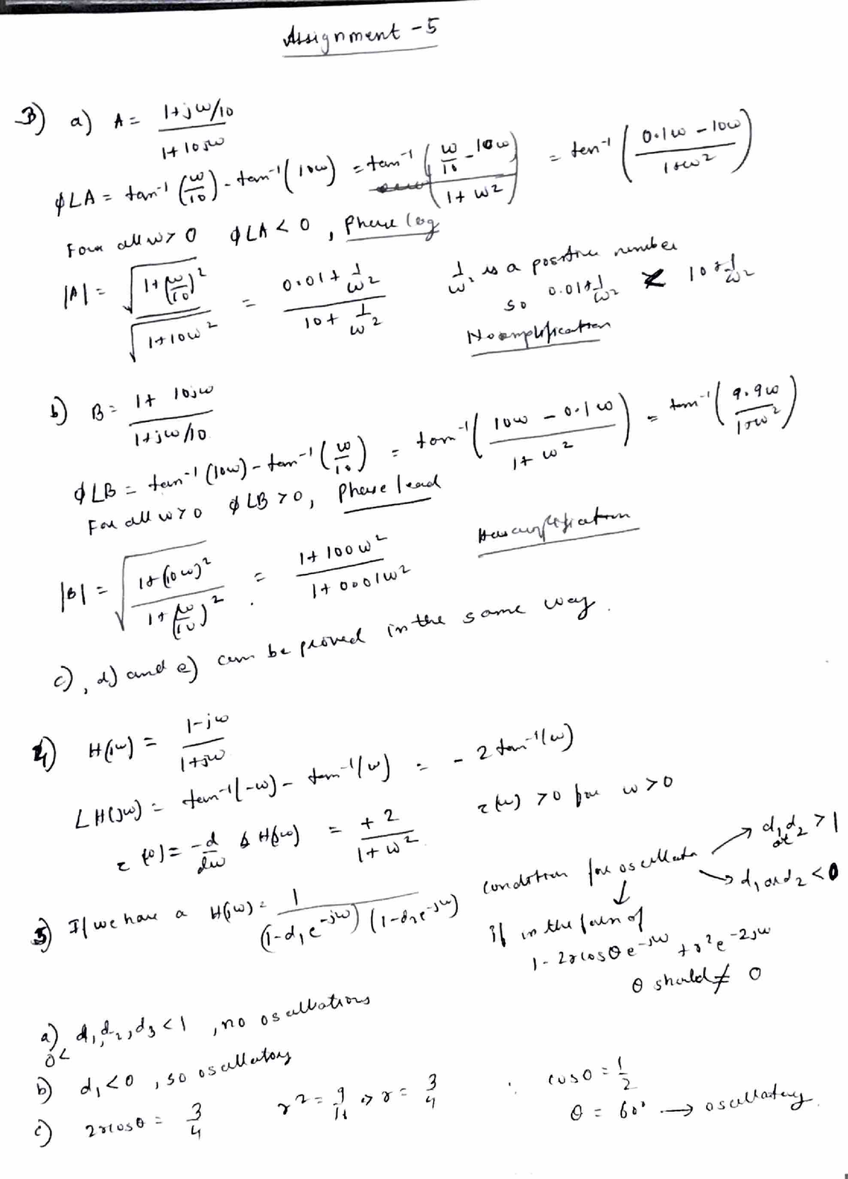 A5-solutions - Webwork 5 solutions - ELEC 202 - Studocu