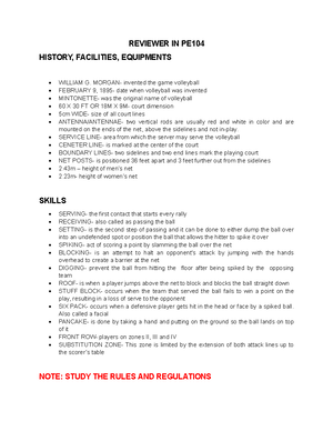 1.1 PE - for review - P 101 INTRODUCTION Physical Education (PE) plays ...