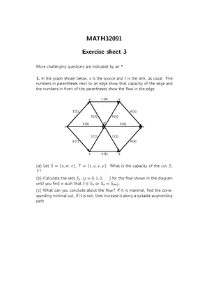 Graph theory notes - 1213 - MATH32091 Graph Theory Gábor Megyesi ...