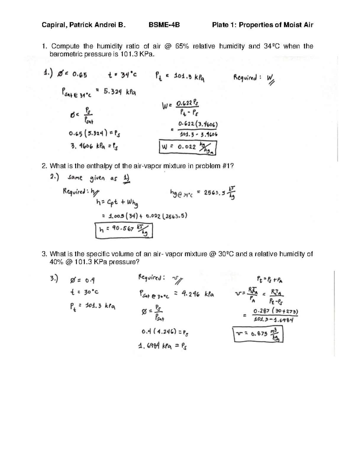 plate-1-sample-probs-compute-the-humidity-ratio-of-air-65-relative