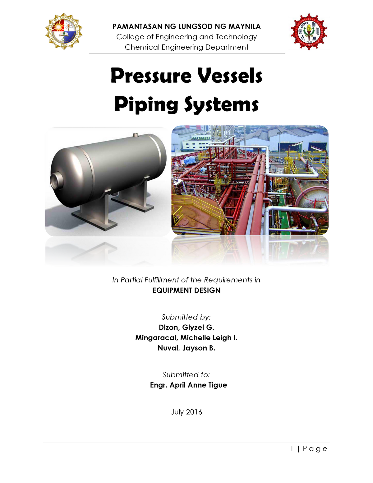 Delving into the World of Pressure Vessels and Piping – An Exploration of the International Journal