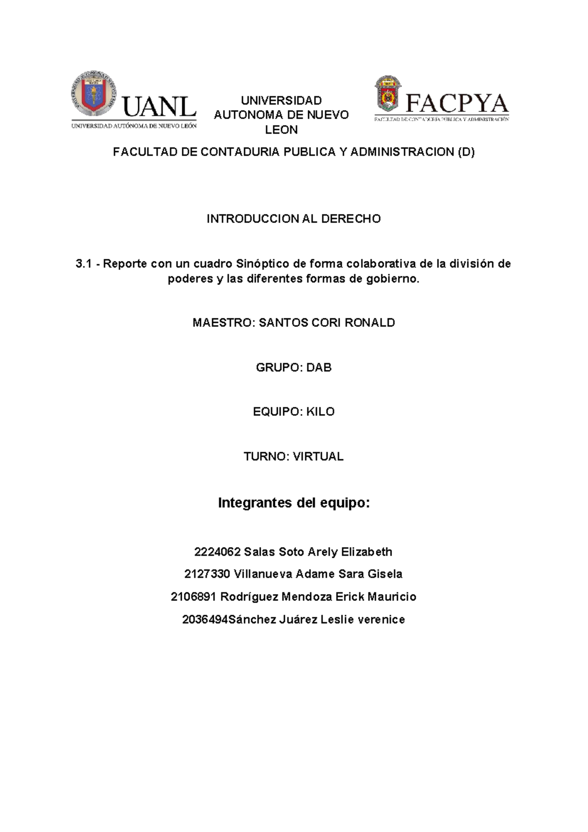 Documento 6 - glosario de evidencia 3 - UNIVERSIDAD AUTONOMA DE NUEVO ...