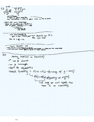 Chapter 6 Notes - MAT 285 Chapter 6 Notes Section 6: Absolute Extrema ...