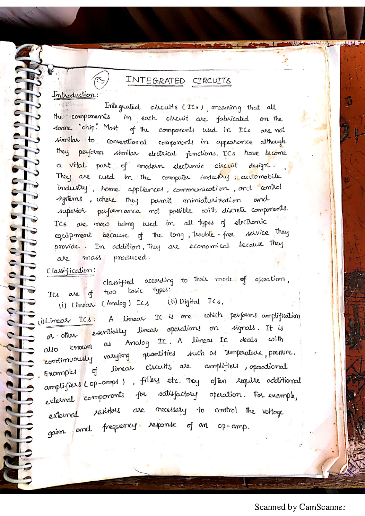 LICA notes Unit-2 Linear IC - Electronics and communication engineering ...