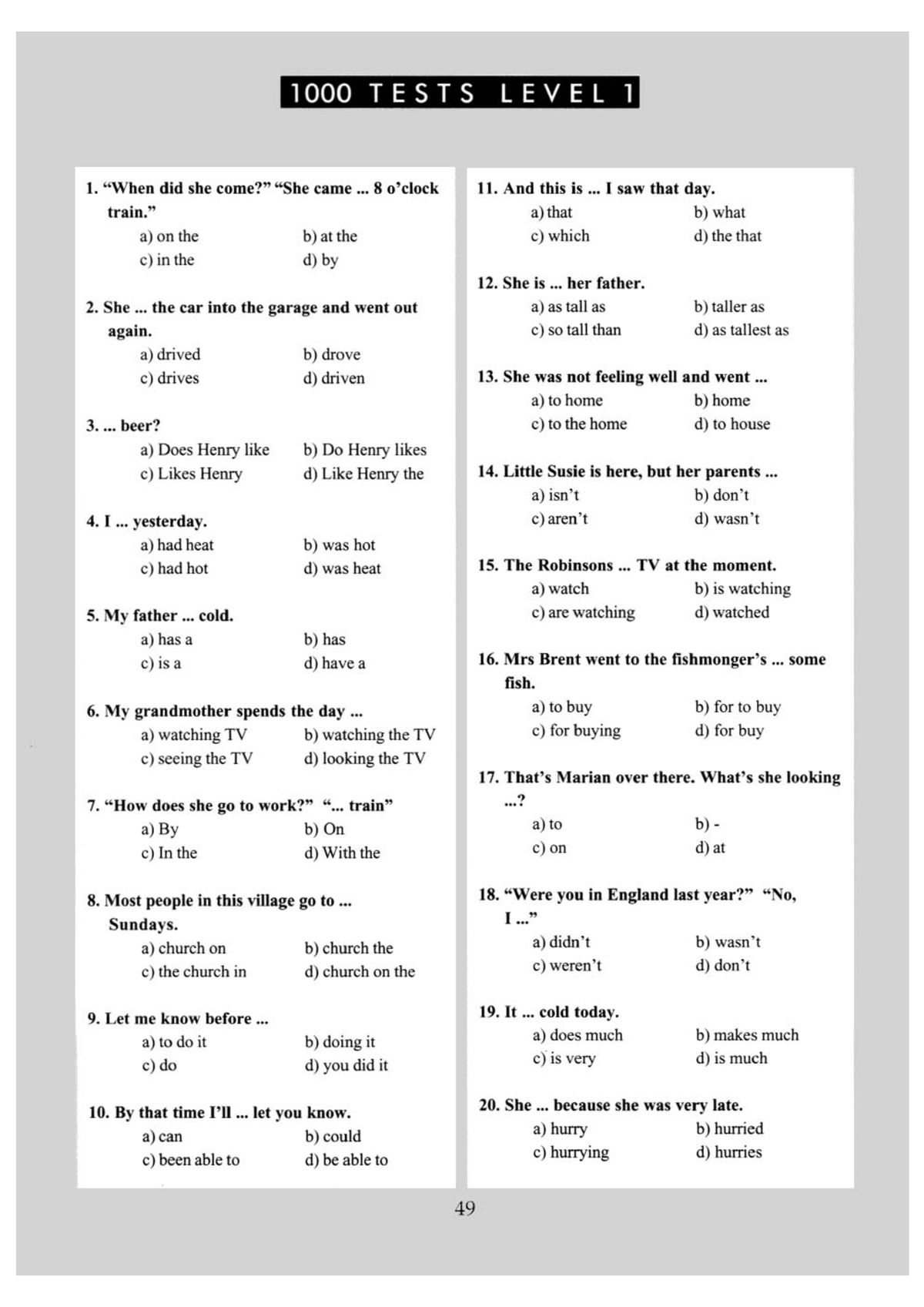 test-stanley-b1-100-0-tests-level-1-1-when-did-she-come-she