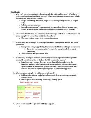 The federal court system notes - Week Six. POLS 1101. The Federal Court ...