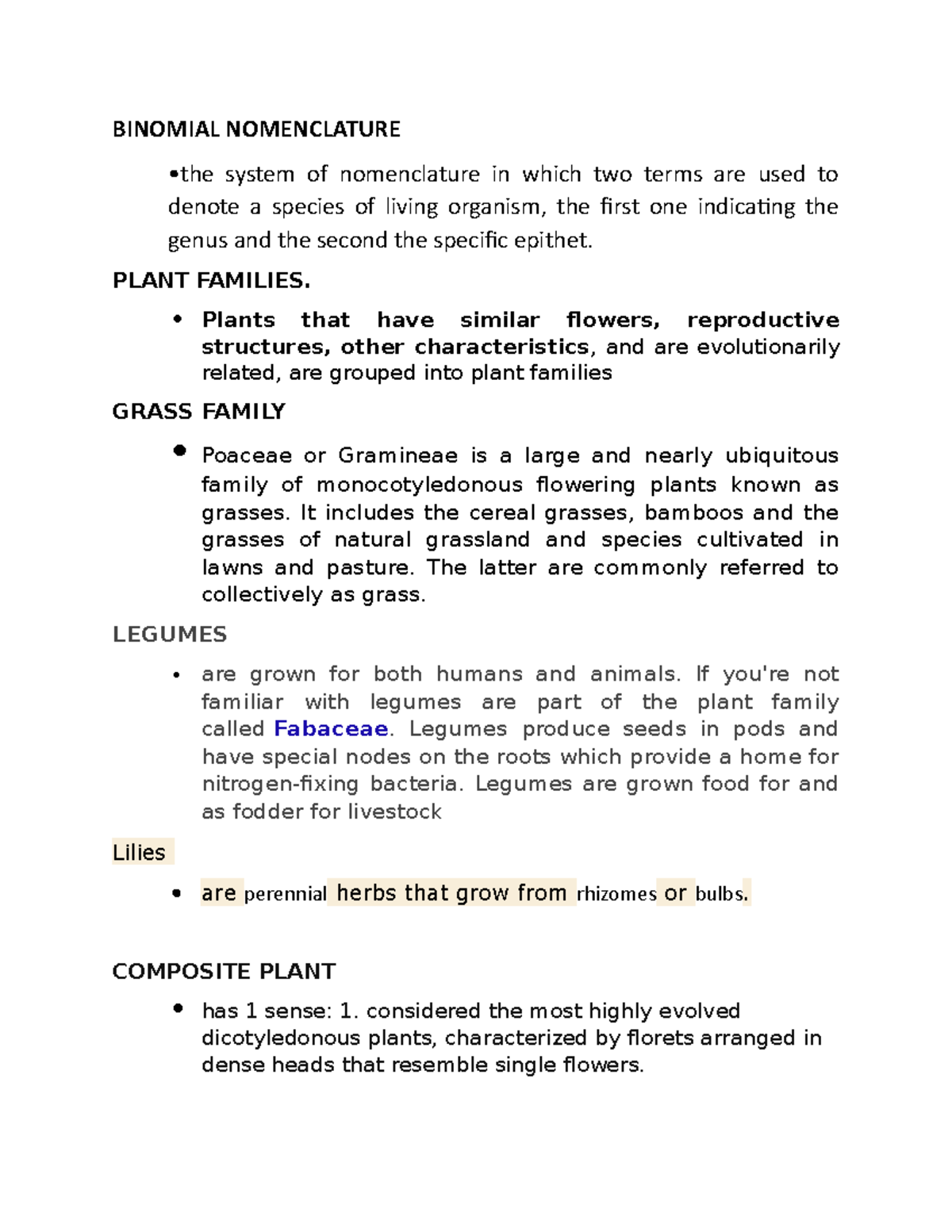 Binomial Nomenclature - BINOMIAL NOMENCLATURE •the system of ...
