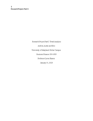 Research Project 3 - 121212 - Research Part 2 Costco FINC 330 6980 ...