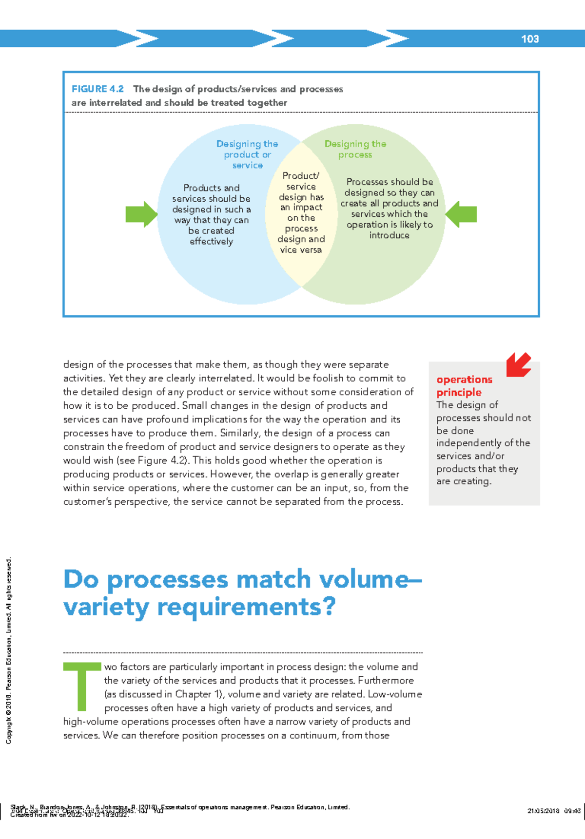 Essentials Of Operations Management - (Process Design Resources) - 103 ...