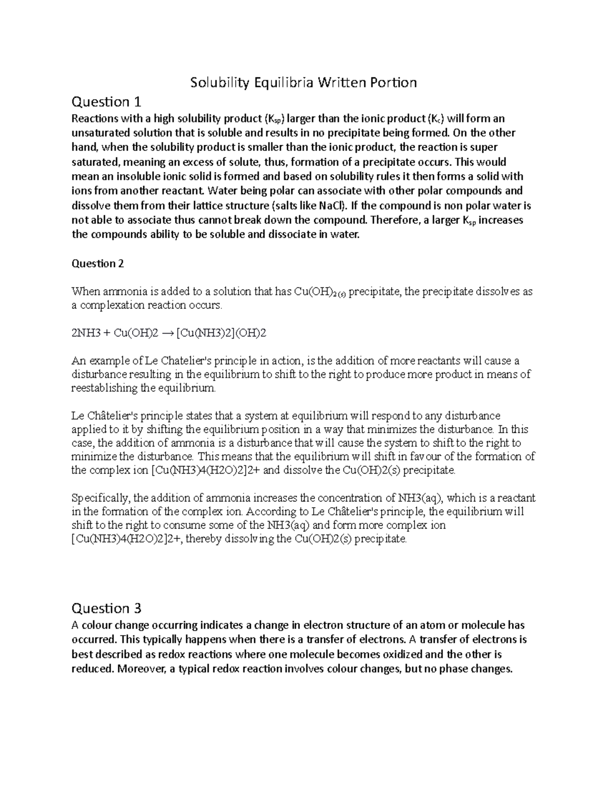 solubility-equilibria-written-portion-solubility-equilibria-written