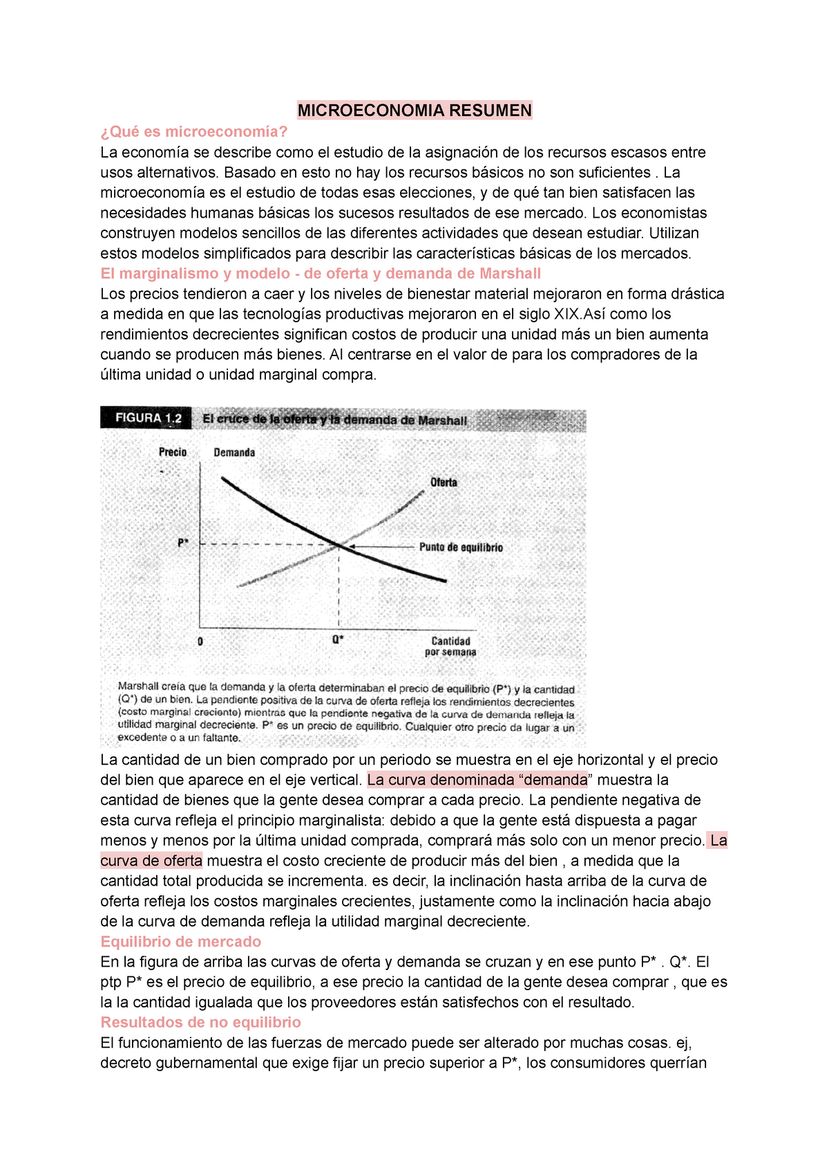 Microeconomia Resumen - UADE - Studocu