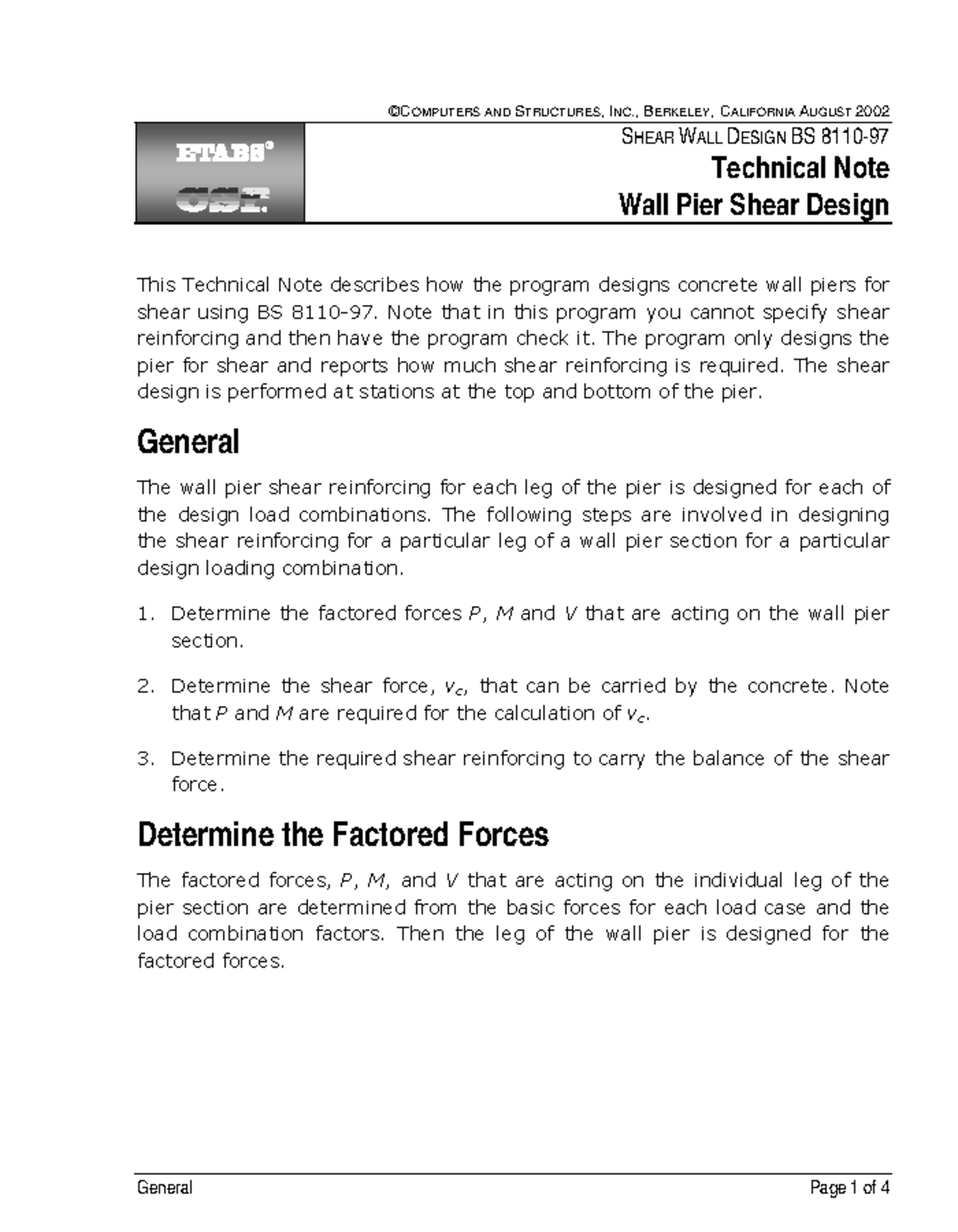 154486520 Shear Wall Bs8110 97 007 Structural Design Uom Studocu