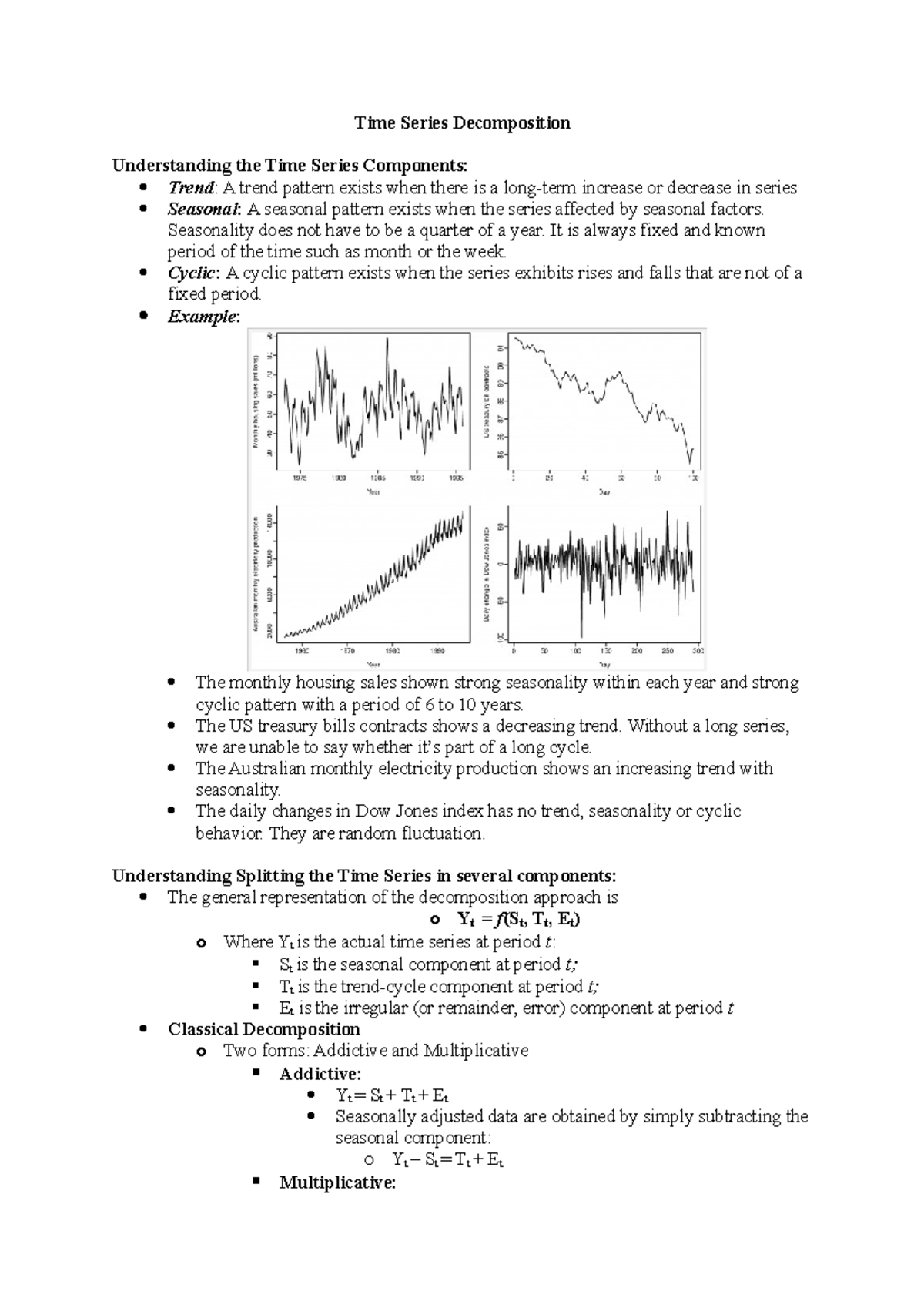 Time Series Decomposition - Time Series Decomposition Understanding the ...