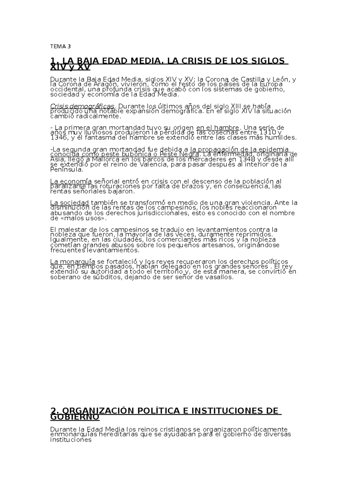 tema-3-historia-fhgfhgf-tema-3-1-la-baja-edad-media-la-crisis-de