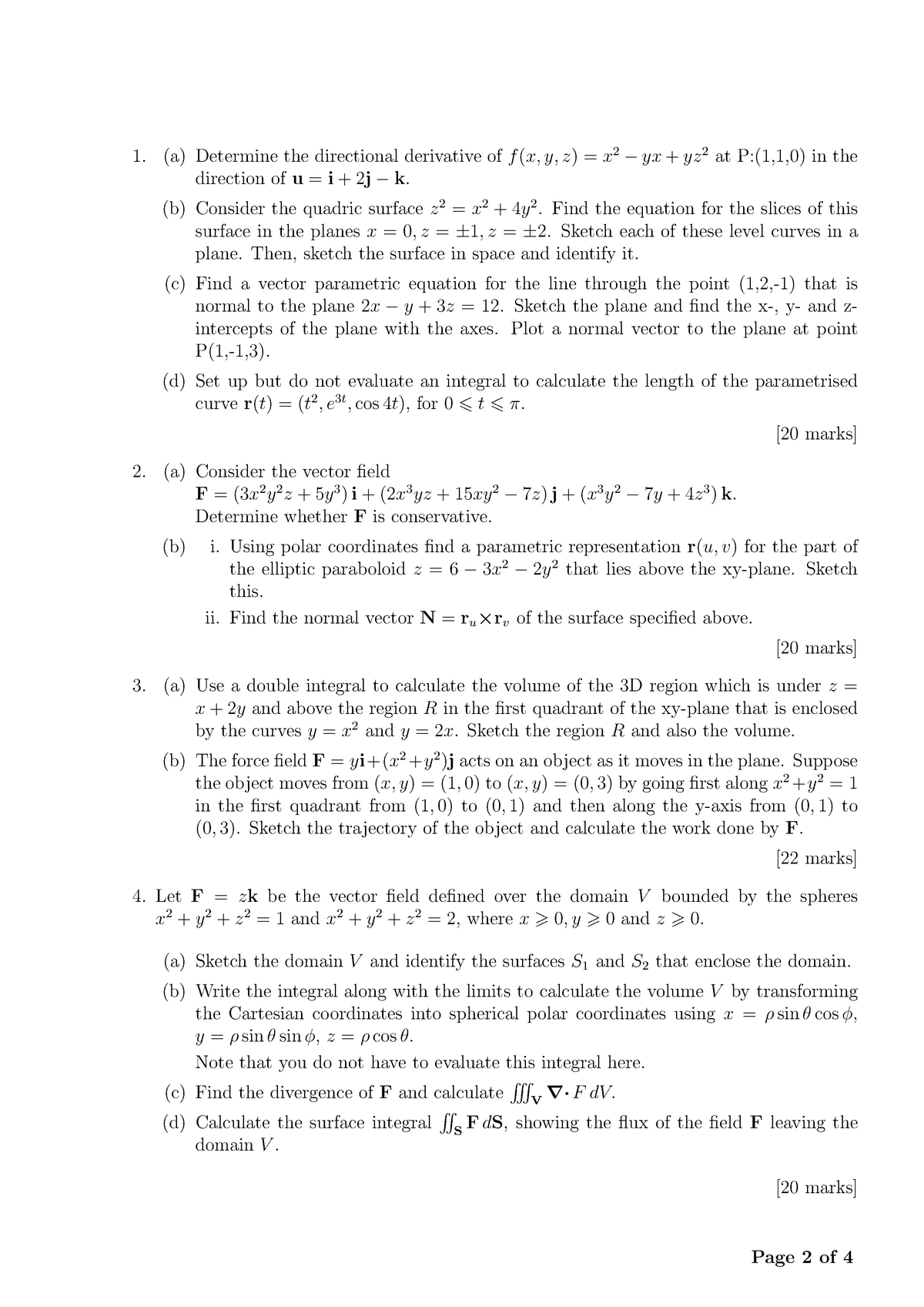 Sample/practice exam 3 May 2015, questions and answers - 1. (a ...