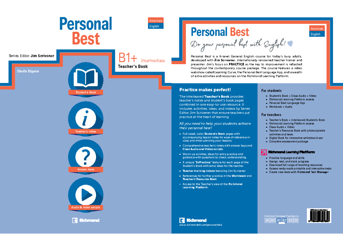 Personal best b1 tb 1 hay British English Personal Best B1