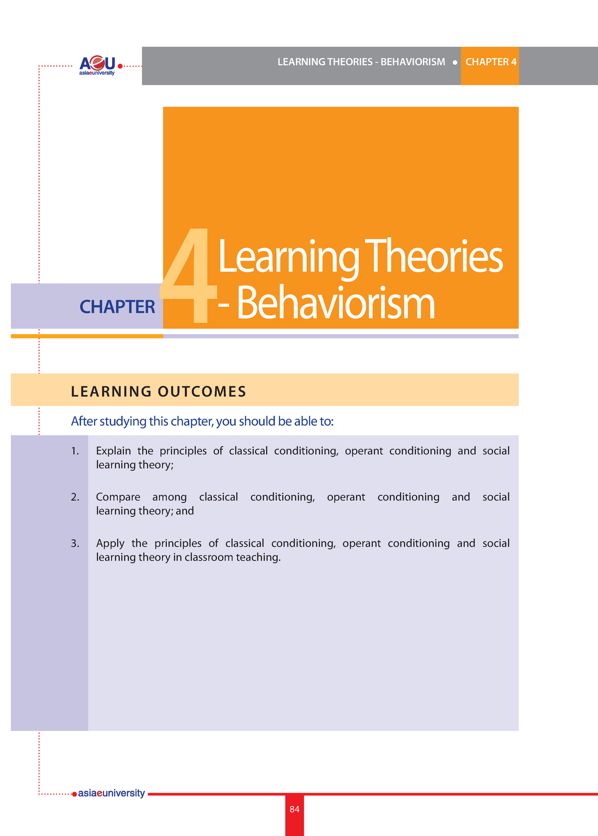 Classic-conditioning - LEARNING THEORIES - BEHAVIORISM L CHAPTER 4 ...