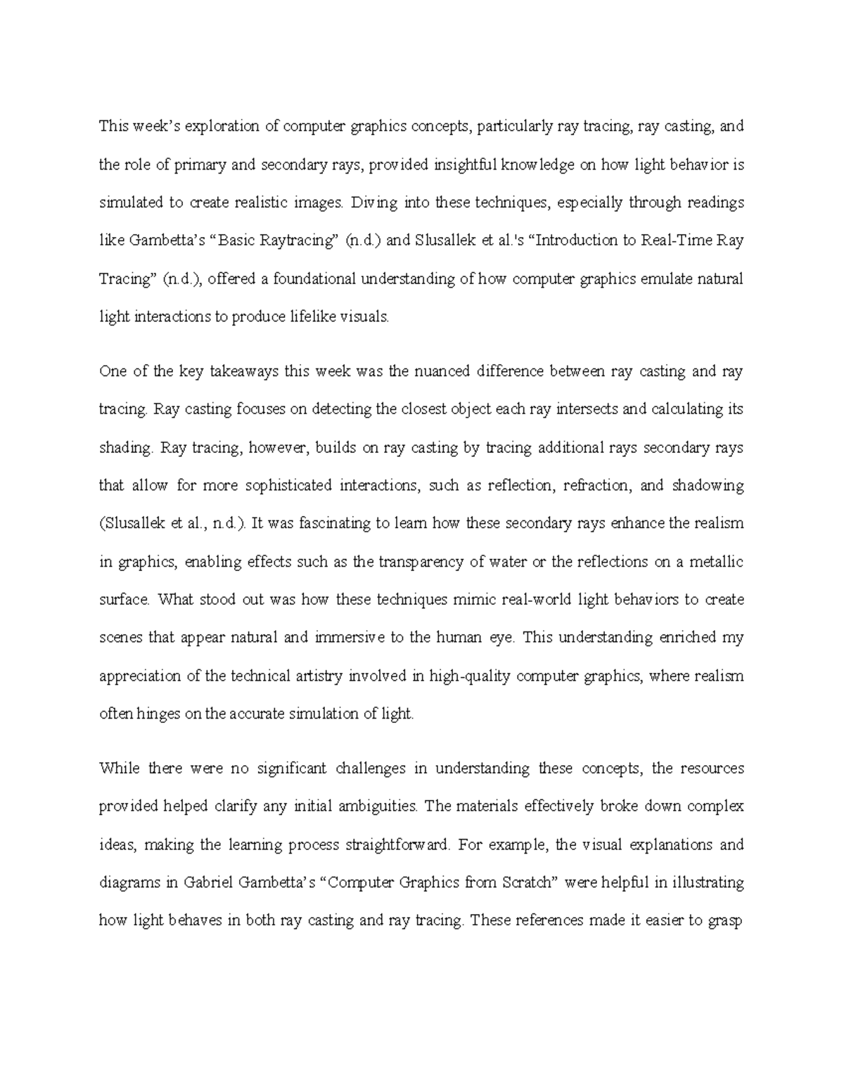 Learninng Journal UNIT 8 CS4406 - This week’s exploration of computer ...