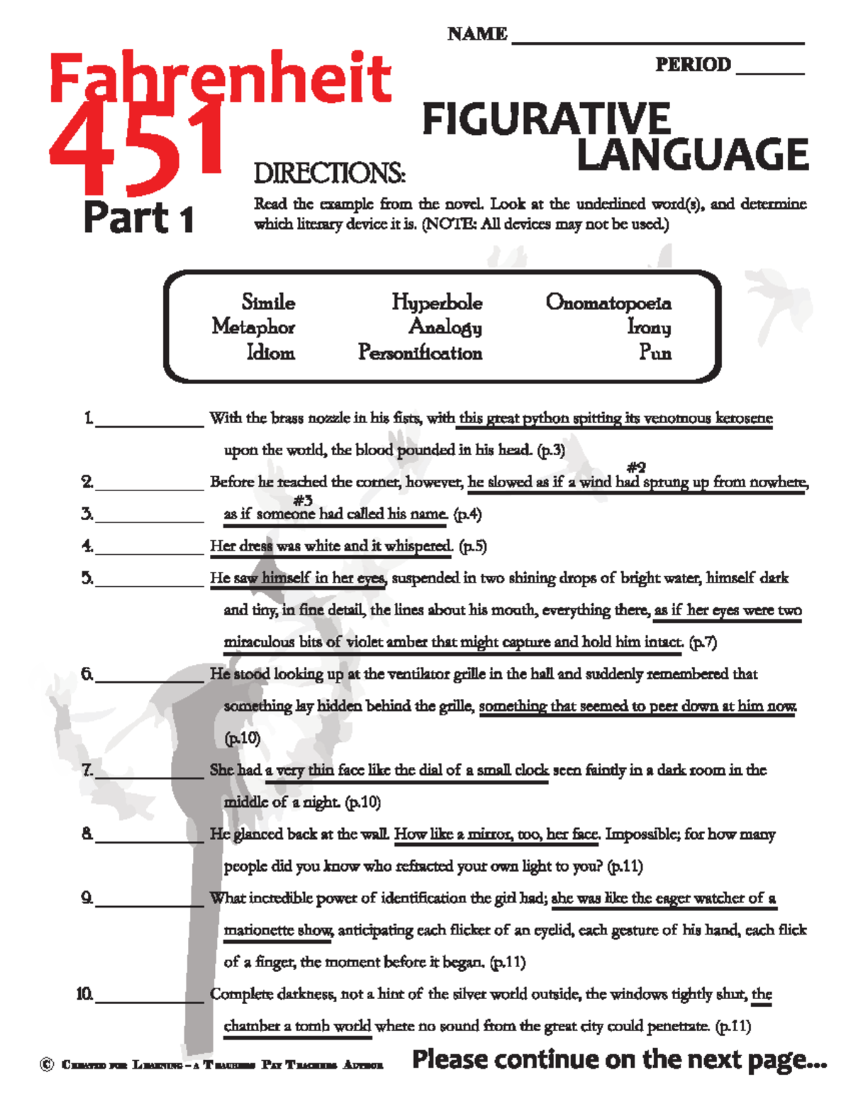 fahrenheit-451figurative-language-1-engr-422-studocu