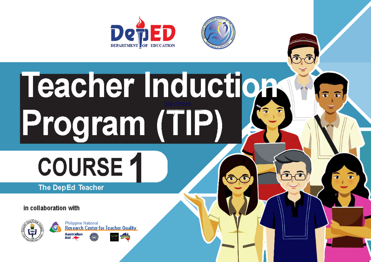 New TIP Course 1 Dep Ed Teacher - Teacher Induction Program (TIP ...