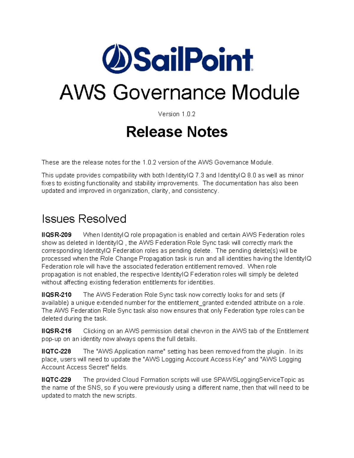 1 0 2 AWS Governance Module Release Notes - b)Environmental Science ...
