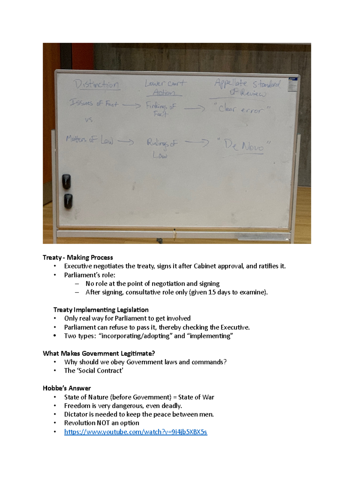Legal SYS- LEC - Treaty - Making Process • Executive negotiates the ...