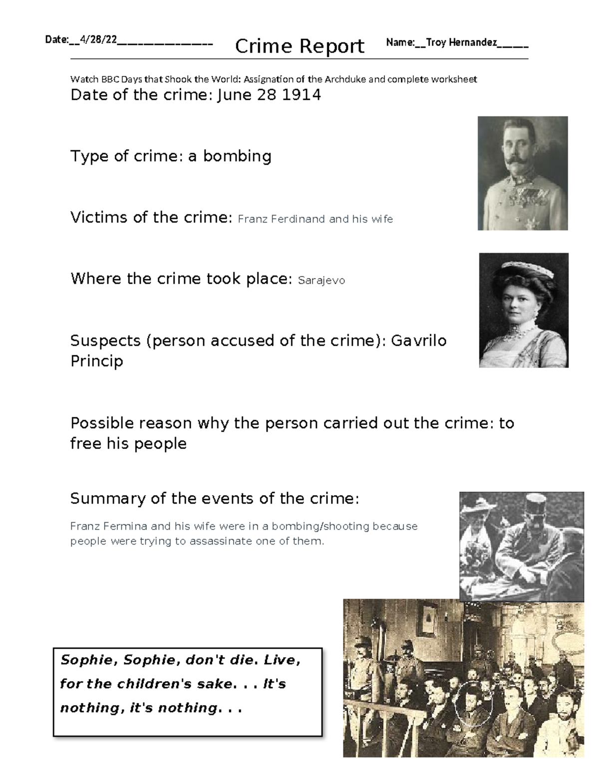 Crime Report - dis is just for premium - Crime Report Watch BBC Days ...