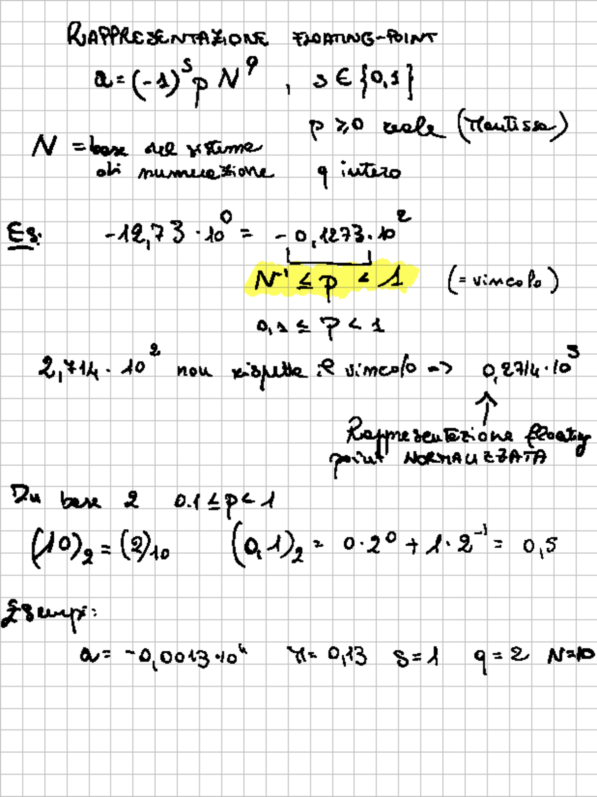 Calcolo numerico teoria Studocu