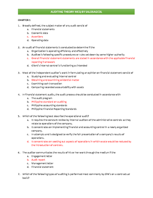 Module 4-6 - MODULE 4-5: Financial Statements Audit Process Definition ...