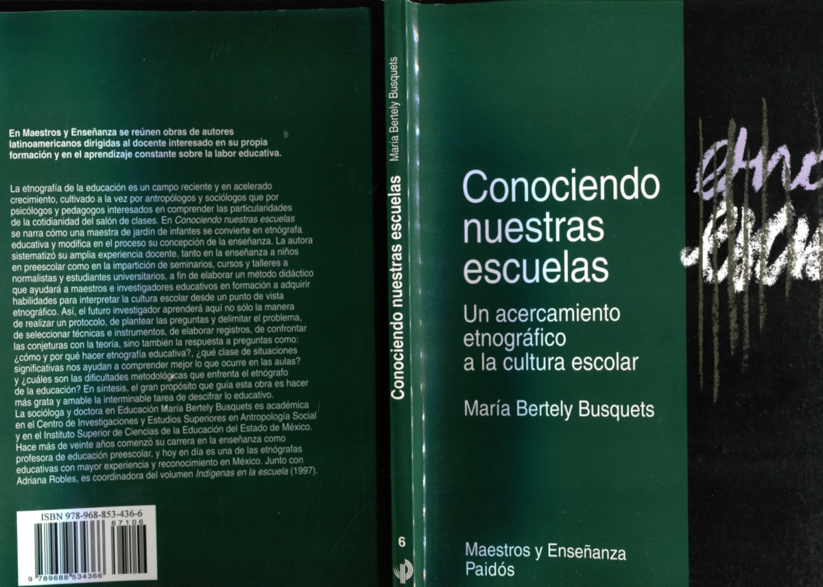 (5) Conociendo nuestras escuelas María Bertely Busquets - En Maestros y