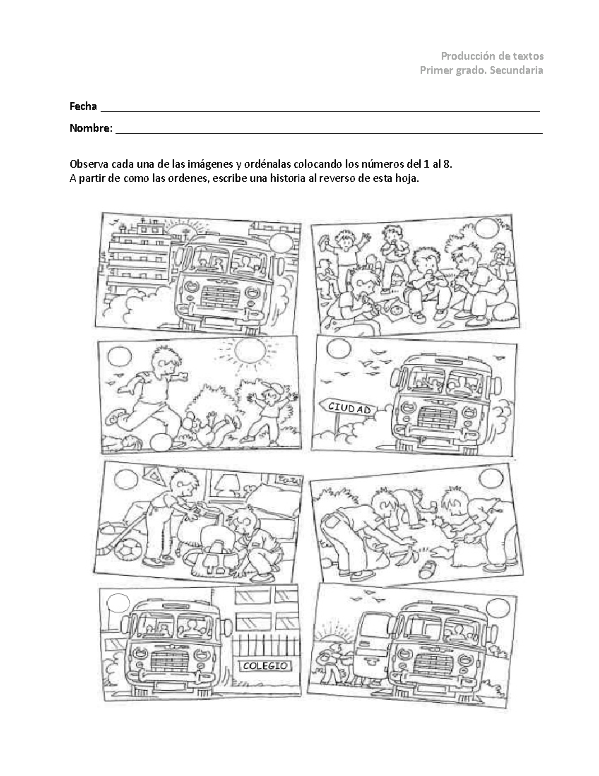 Prod Text Secundaria - NIVELES DE REDACCION - Producción de textos ...