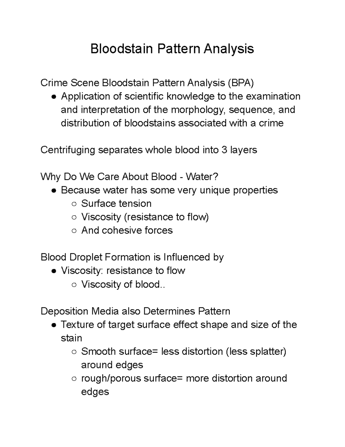 bloodstain pattern analysis phd thesis