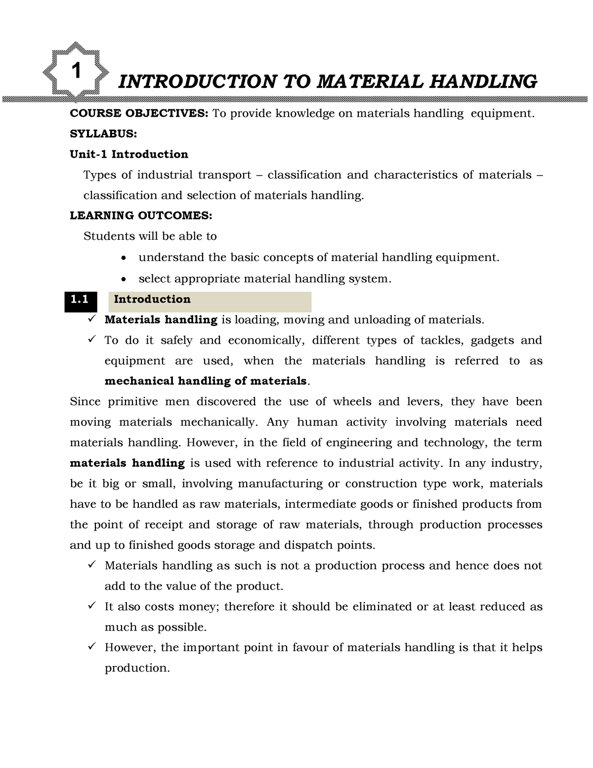 1594616688 III-I-Material-Handling-(OE) - INTRODUCTION TO MATERIAL ...