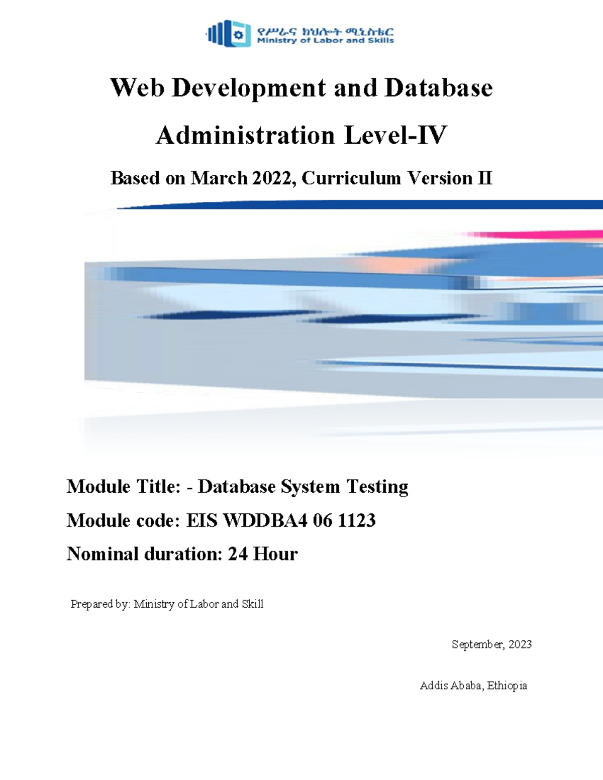 TM06 Database System Testing - Web Development and Database ...