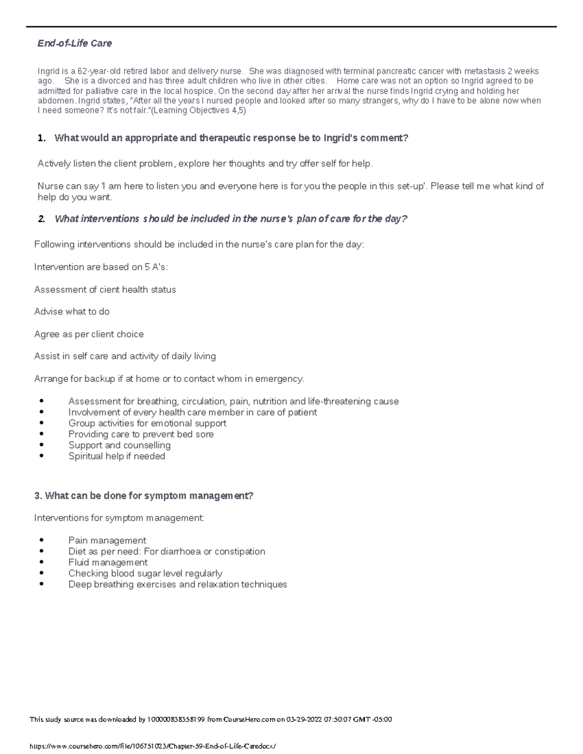 Ati End Of Life Care Quizlet - 8vttcwm