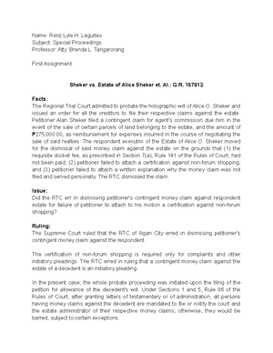 Rules Of Court Special Proceedings 2025