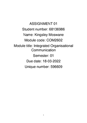 COM2601 Tutorial Letter 201 2018 b - COM2601/201/2/ Tutorial Letter 201 ...