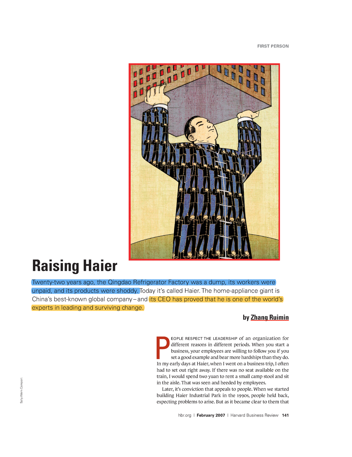 haier case study harvard pdf