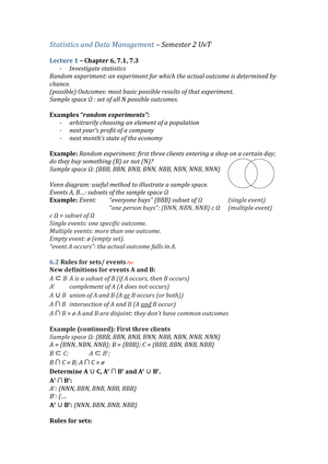 Statistics And Data Management Semester 2 Uv T Studeersnel