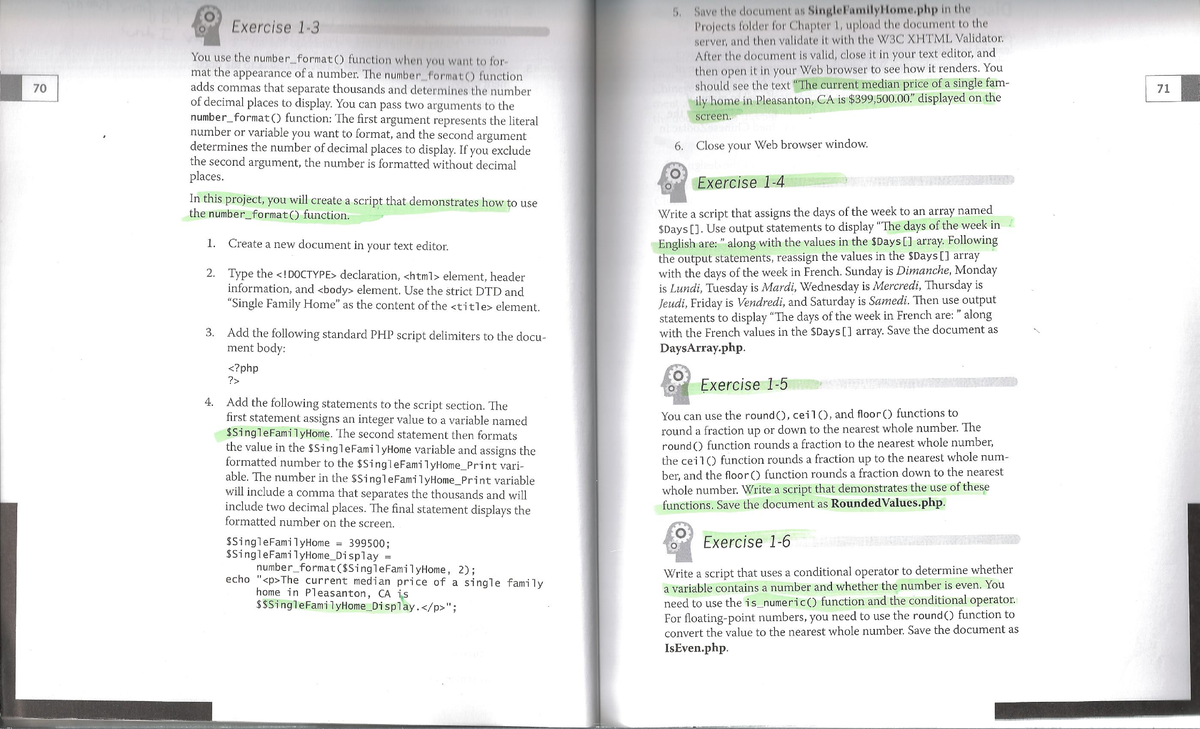 Exercises Chapters 1 and 2 - ICE262s - Studocu