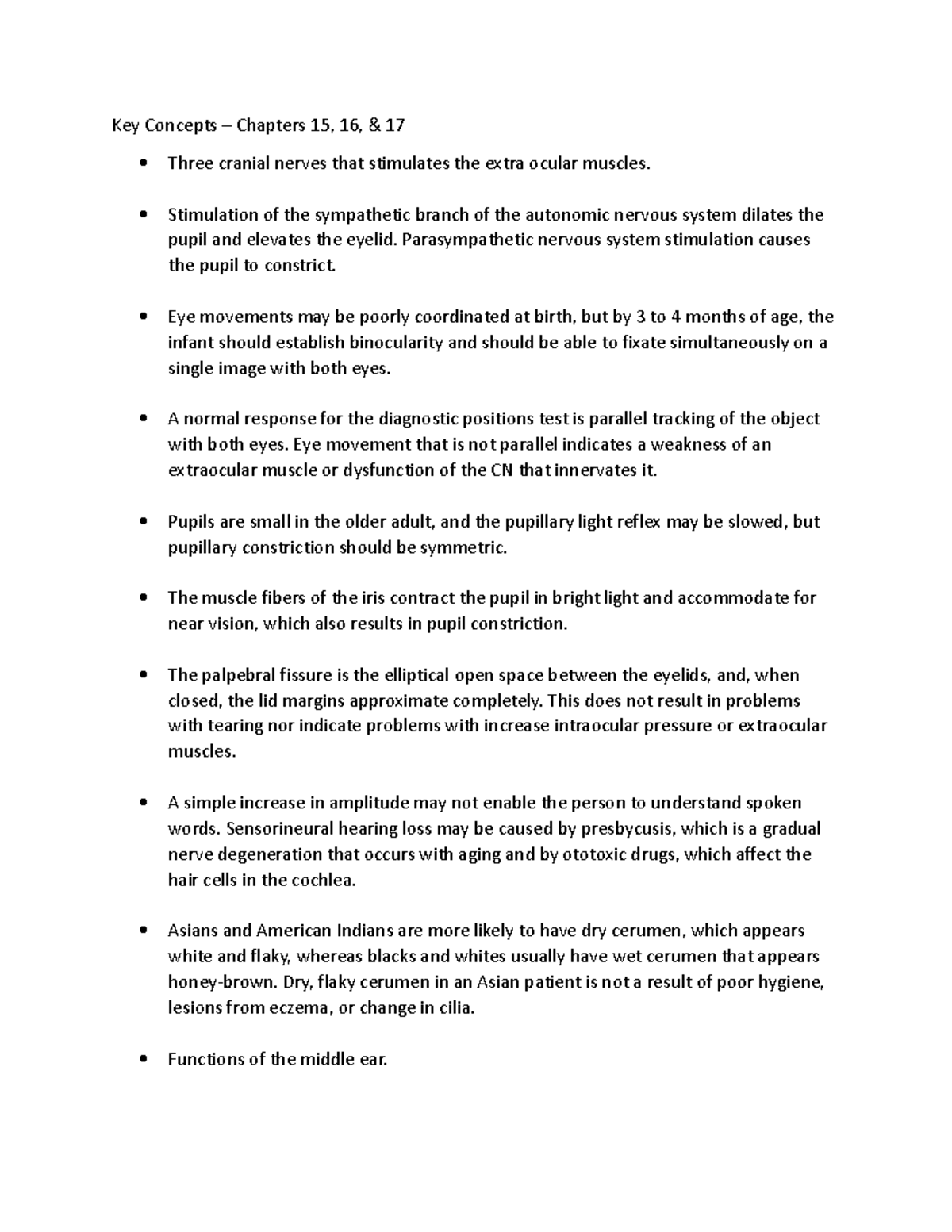 KEY Concepts - Chapters 15.16.17 4B-1 - Key Concepts – Chapters 15, 16 ...