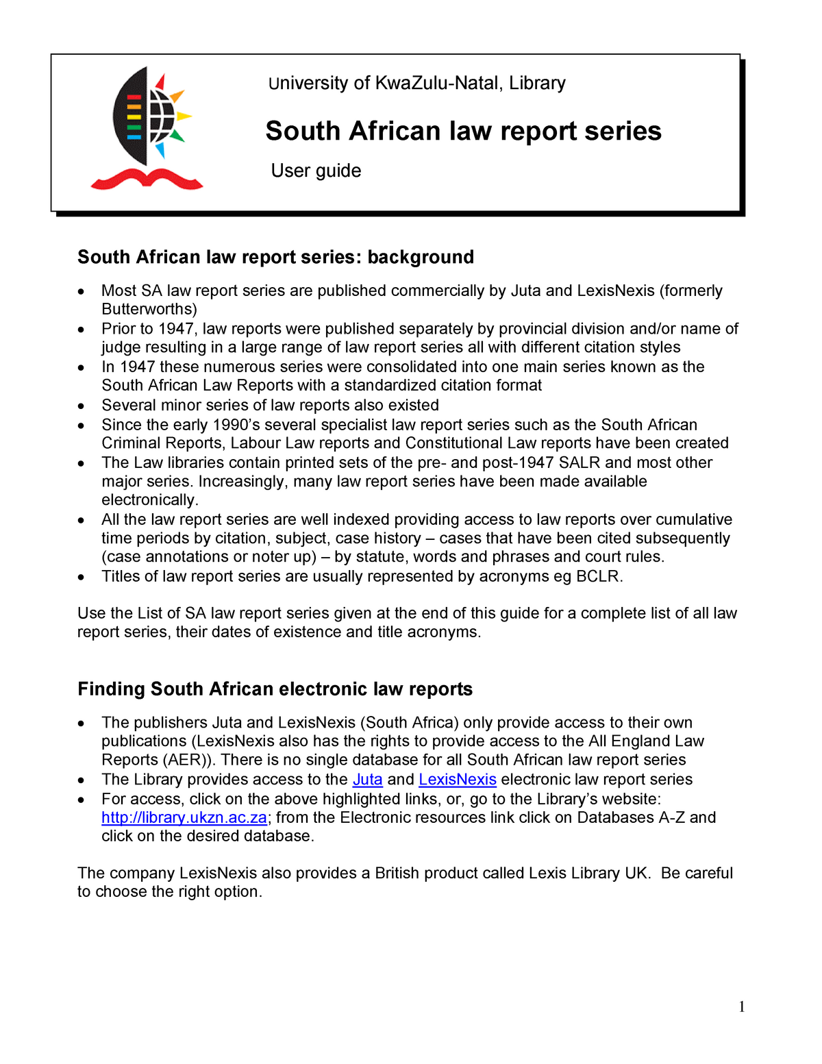 south-african-law-report-series-university-of-kwazulu-natal-library