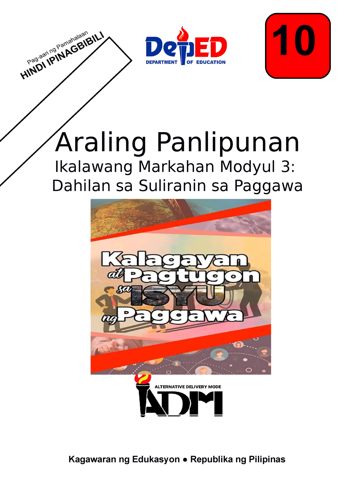 AP10 Q2 M3 Dahilan-sa-Suliranin-sa-Paggawa V3 - Araling Panlipunan ...