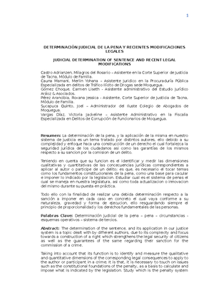 Acusacion Fiscal - En el proceso penal, el plenario se inicia con la ...