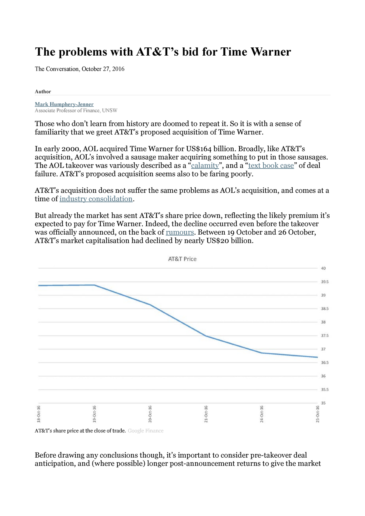 time warner case study answers