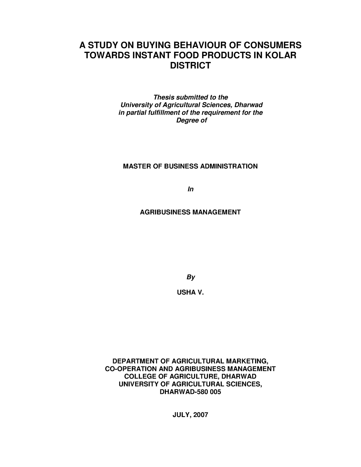 Small Scale Food Processing Industries: A Case Analysis - R. Nandagopal, P.  Chinnaiyan, 2004