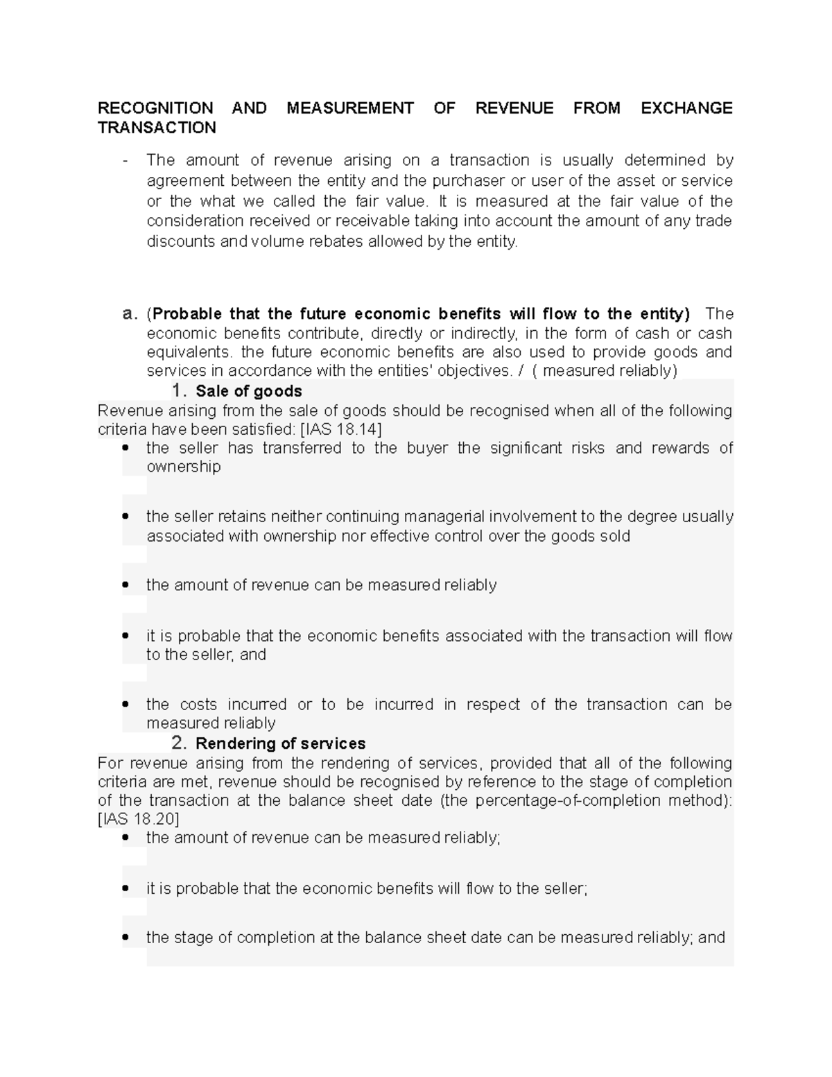 BA63 PAGE 1433 Recog - RECOGNITION AND MEASUREMENT OF REVENUE FROM ...