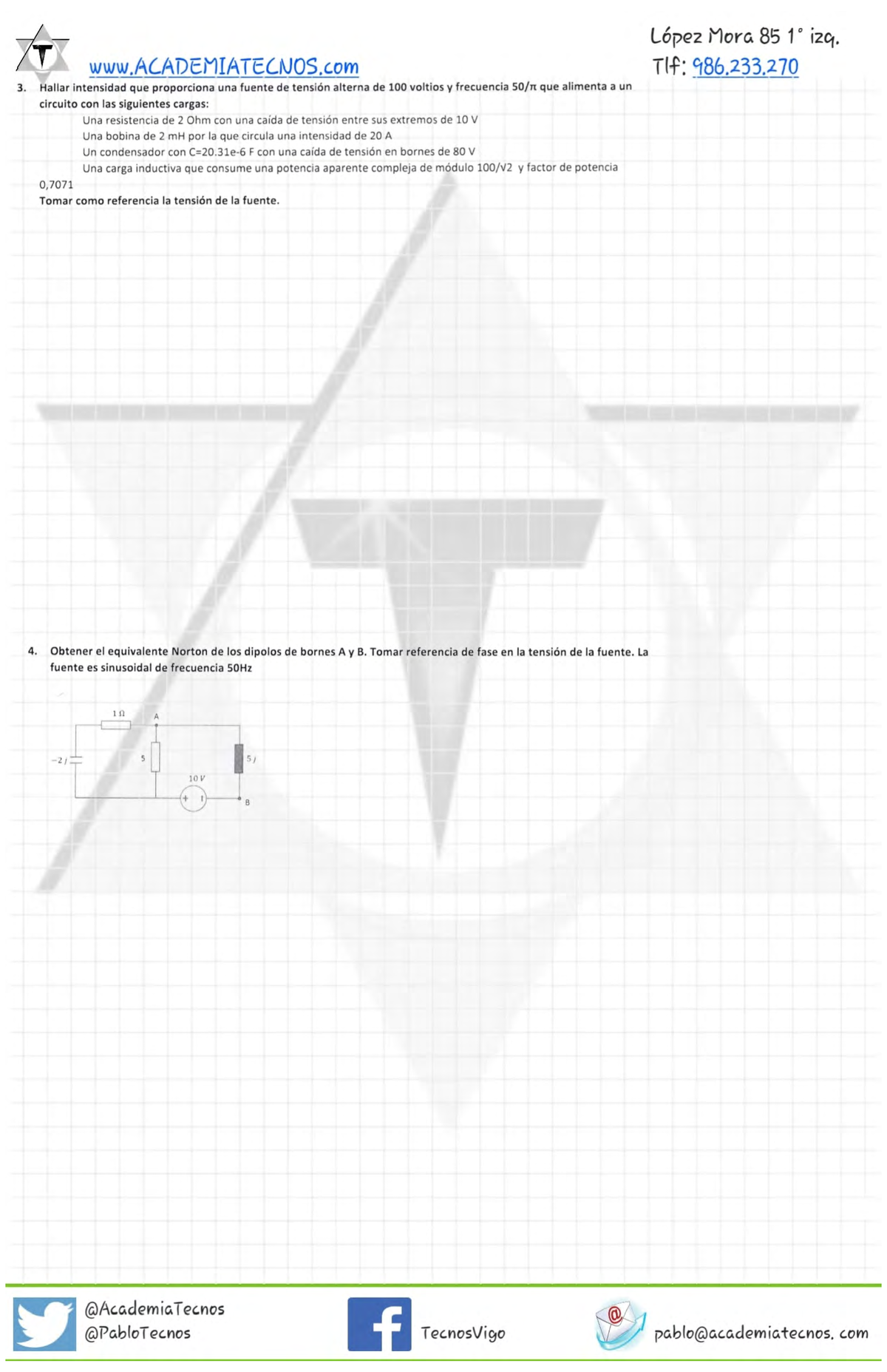 Circuitos Noviembre 12 Blanco Fundamentos De Teoría De Circuitos Y